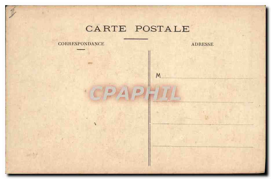 CPA Attelage Labourage Nivernais Boeufs — Rückseite