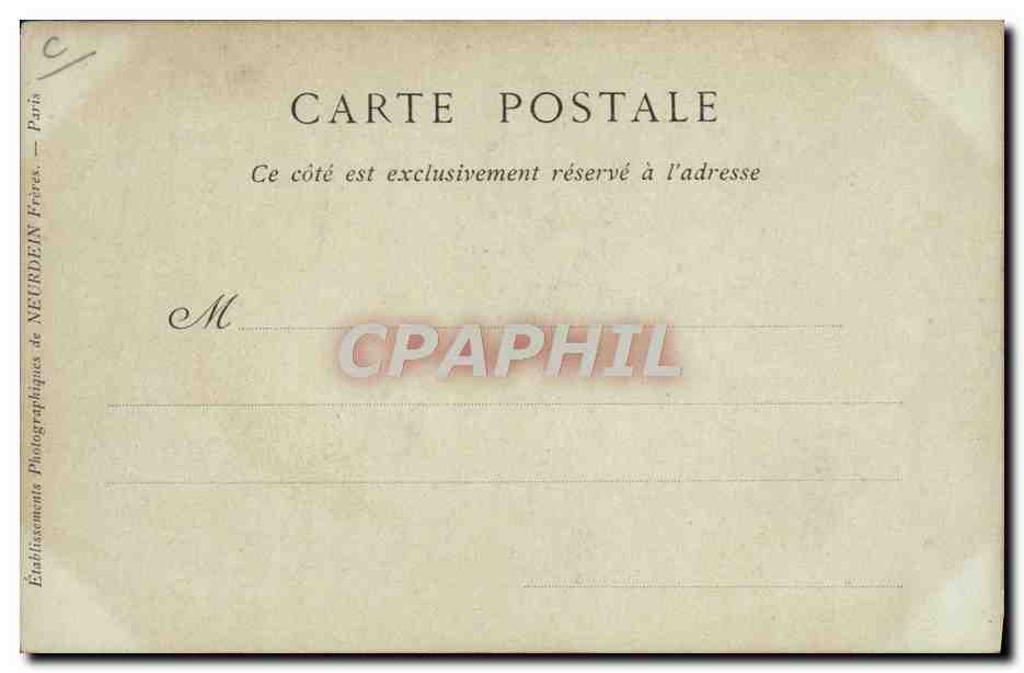 CPA Attelage de boeufs  — Rückseite