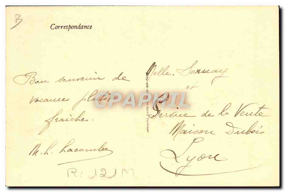 CPA Attelage de boeufs Scenes Champetres  — Rückseite