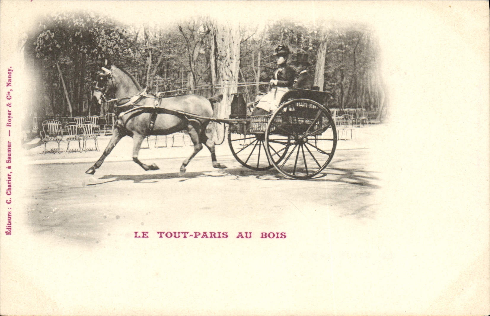 Le Tout-Paris al Bois — C. Charlier & Cie, Nancy