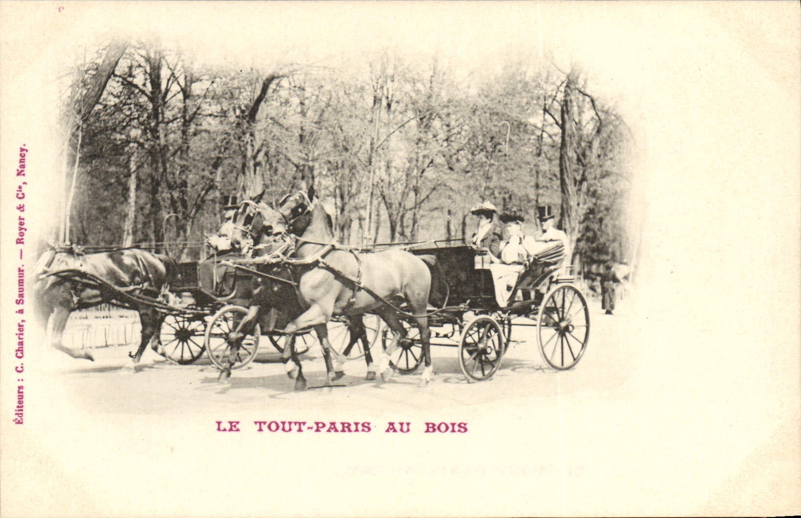 Das ganze Paris im Bois — Verleger: C. Charlier & Cie, Nancy