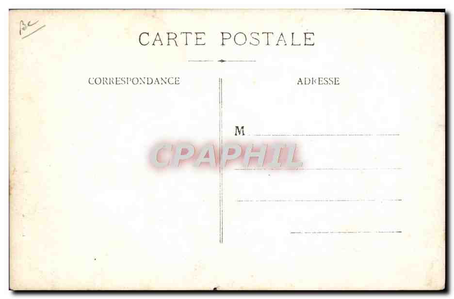 CARTE PHOTO Attelage Chevaux  — Rückseite