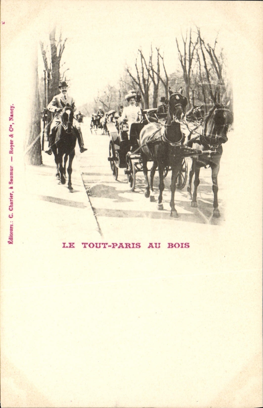 Todo París en el Bois — Editores C. Charlier & Cie, Nancy