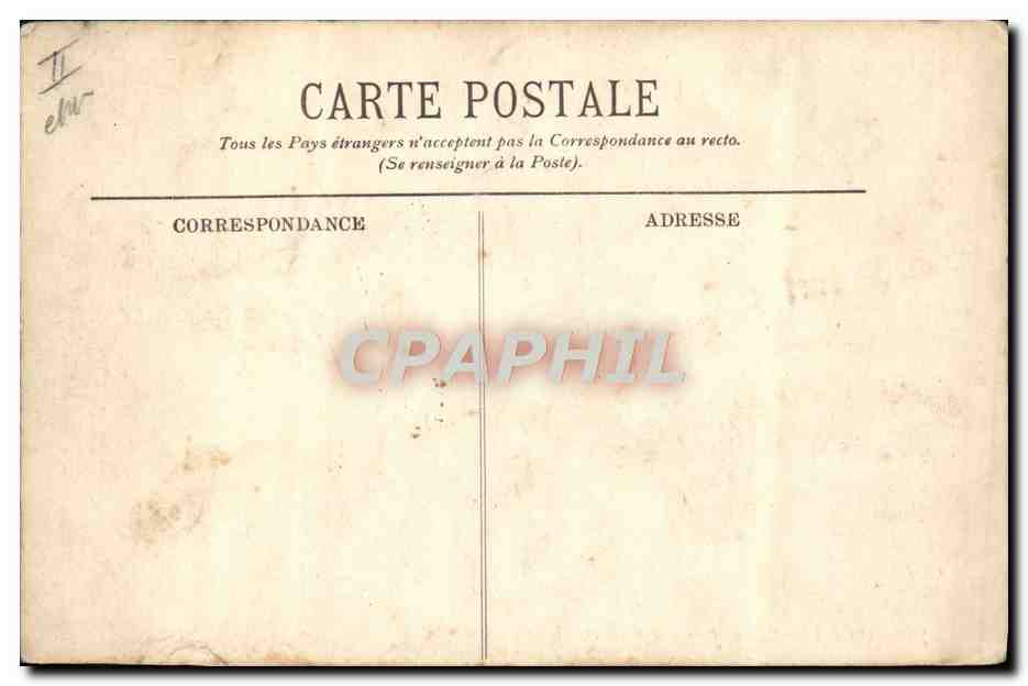 Alger — Le Duc de Bragance — LL — Verso