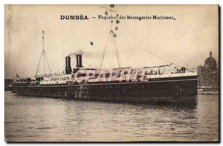 Dumbéa — Paquebot des Messageries Maritimes