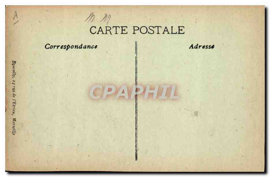 Dumbéa — Paquebot des Messageries Maritimes — Verso