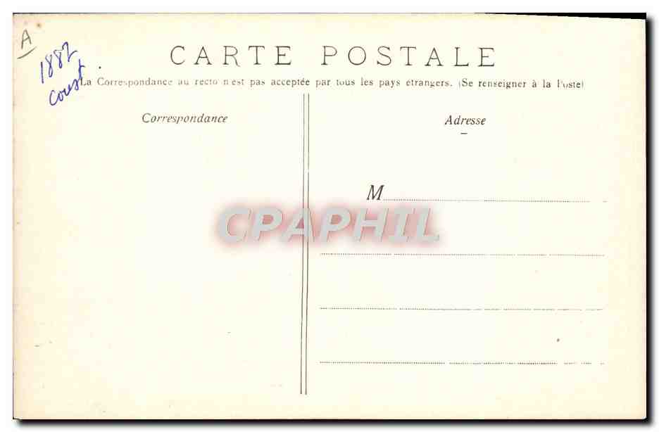 Paquebot "DJURJURA" — Compagnie de Navigation Mixte (Cie Touache) — n° 2191 — Verso