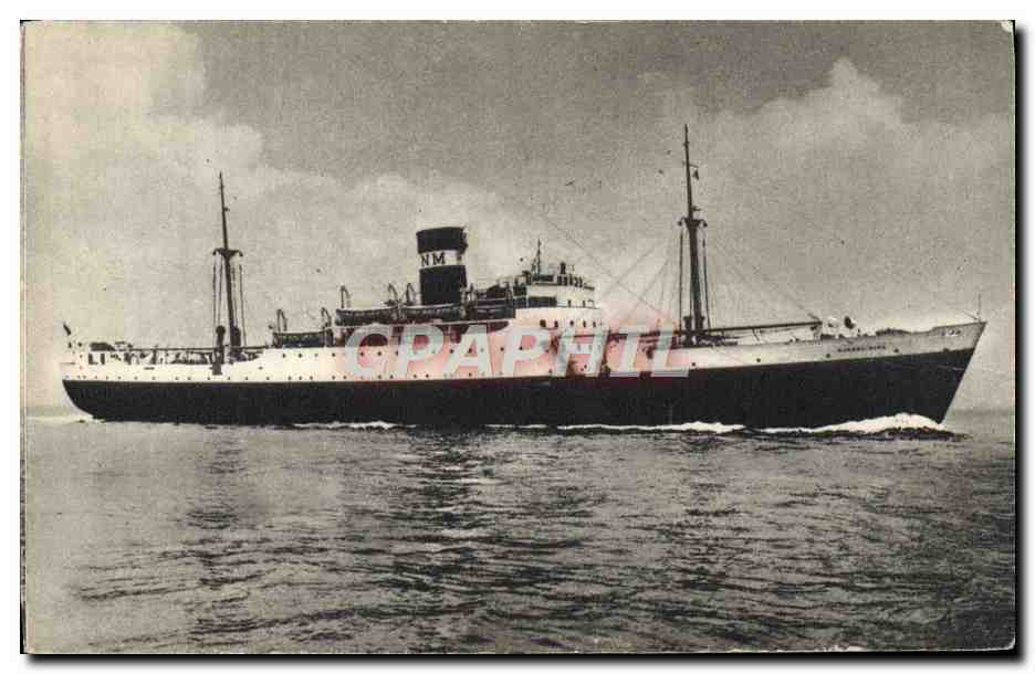 Paquebot "Djebel-Dira" — Algérie - Tunisie — Cie de Navigation Mixte