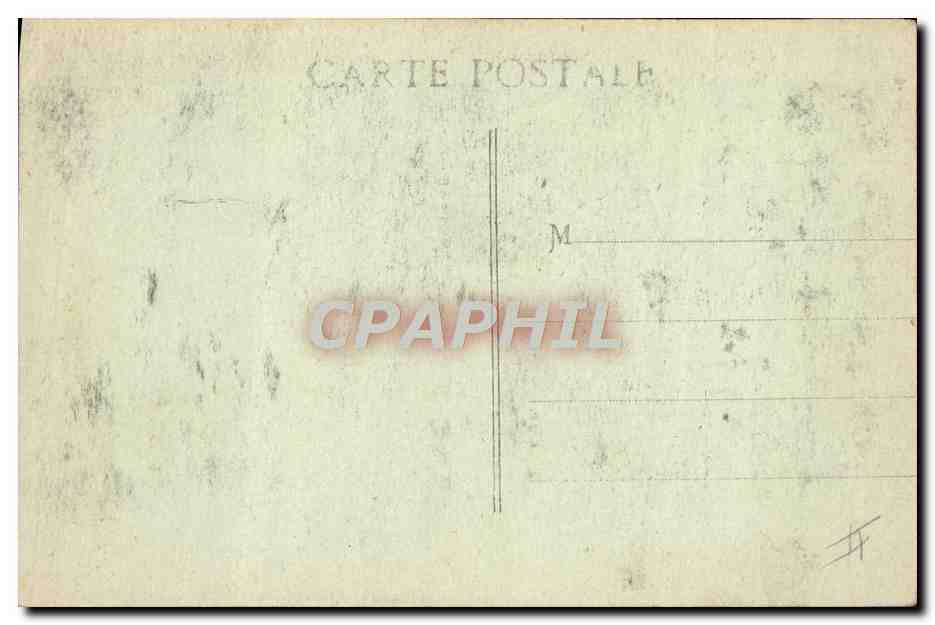 CPA Bateau Paquebot D'Entrecasteaux — Verso