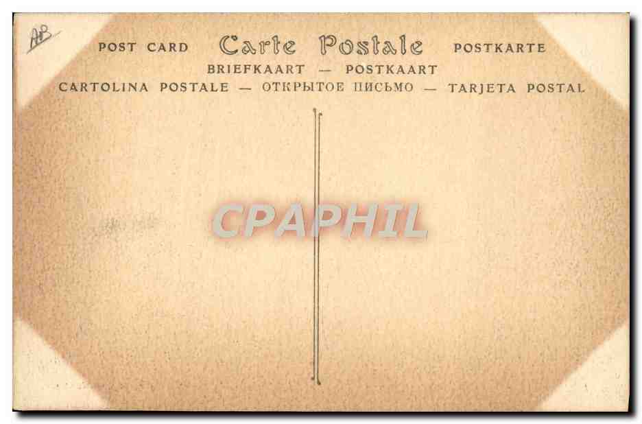 CPA Bateau Paquebot le Havre Amenagements interieurs du Paquebot France de la Cie Generale Transatlantique — Verso