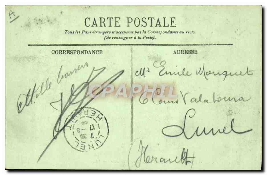 Calais — 'L'Empress' au Quai de la Gare Maritime — LL. n°172 — Verso