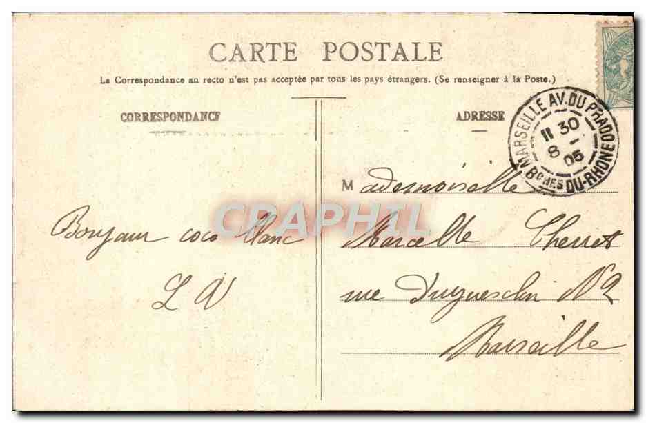 Femme avec charrette — Janvier — Phototypie A. Berberet & Cie, Nancy — Verso