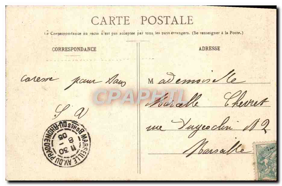 Femme au printemps — calendrier d'Avril — éditeur P. BERNARD & Cie, Nancy — Reverso