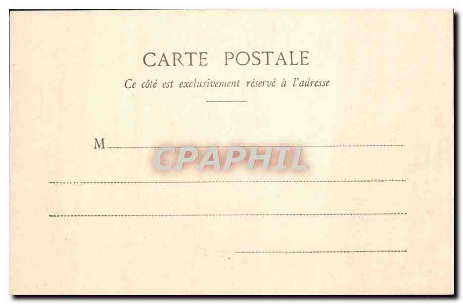 Mimi Pinson — Dès le saut du lit, sans façon, Elle arrange sa chevelure, Et sait s'en faire une parure — Phototype A. Besseert — Achterkant