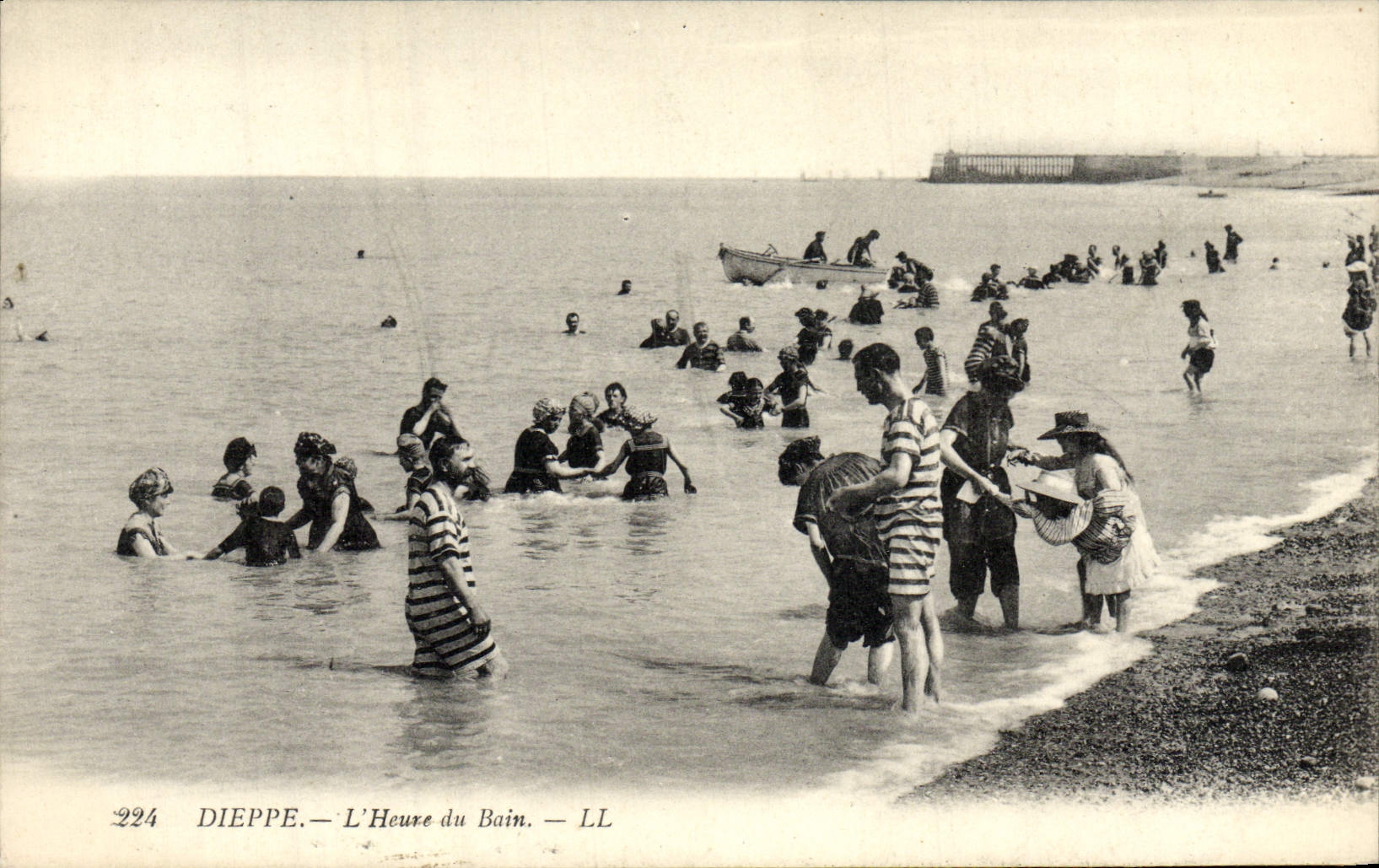 Dieppe — Die Badezeit — LL, n°224