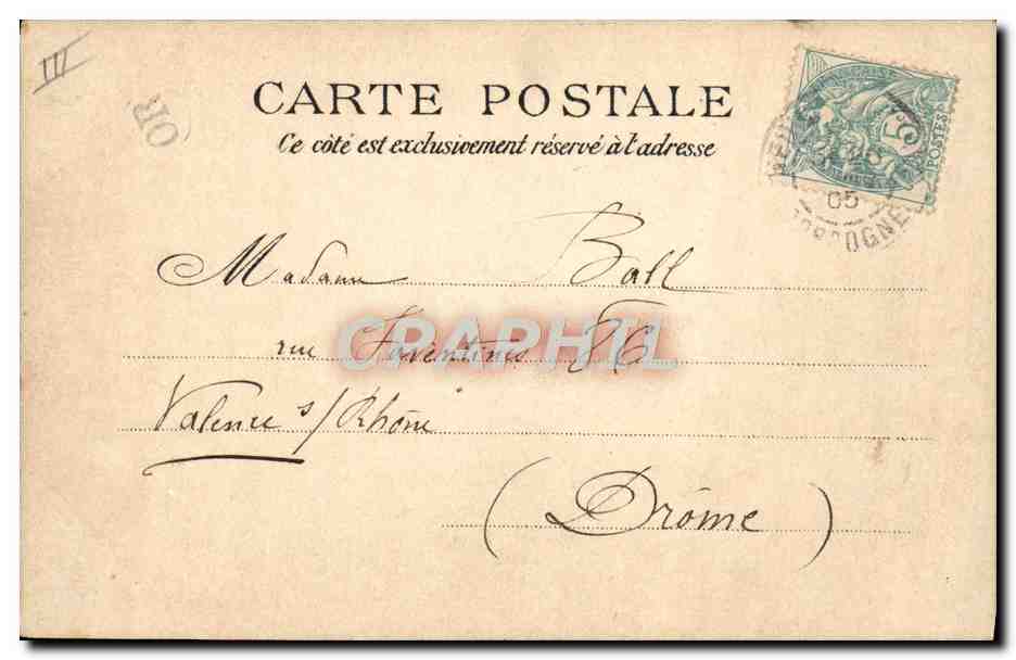 Baigneuse — Paris — éditée par Charles B. Dahan — Verso