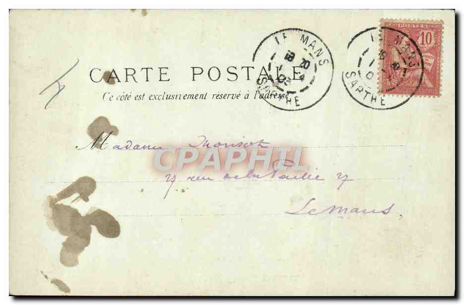 Baigneuses Un brin de toilette — Édition du Panorama de Paris, n°42 — Verso