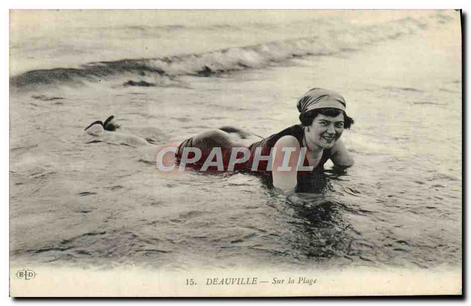 Deauville — Sur la Plage — Éditeur B.D. n°15