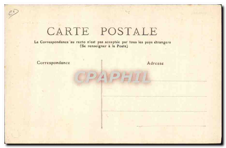 CPA Ane Mule Pyrenees Paysans rentrant de la foret  — Rückseite