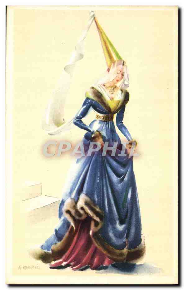 CPA Fantaisie Illustrateur Femme Avros 
