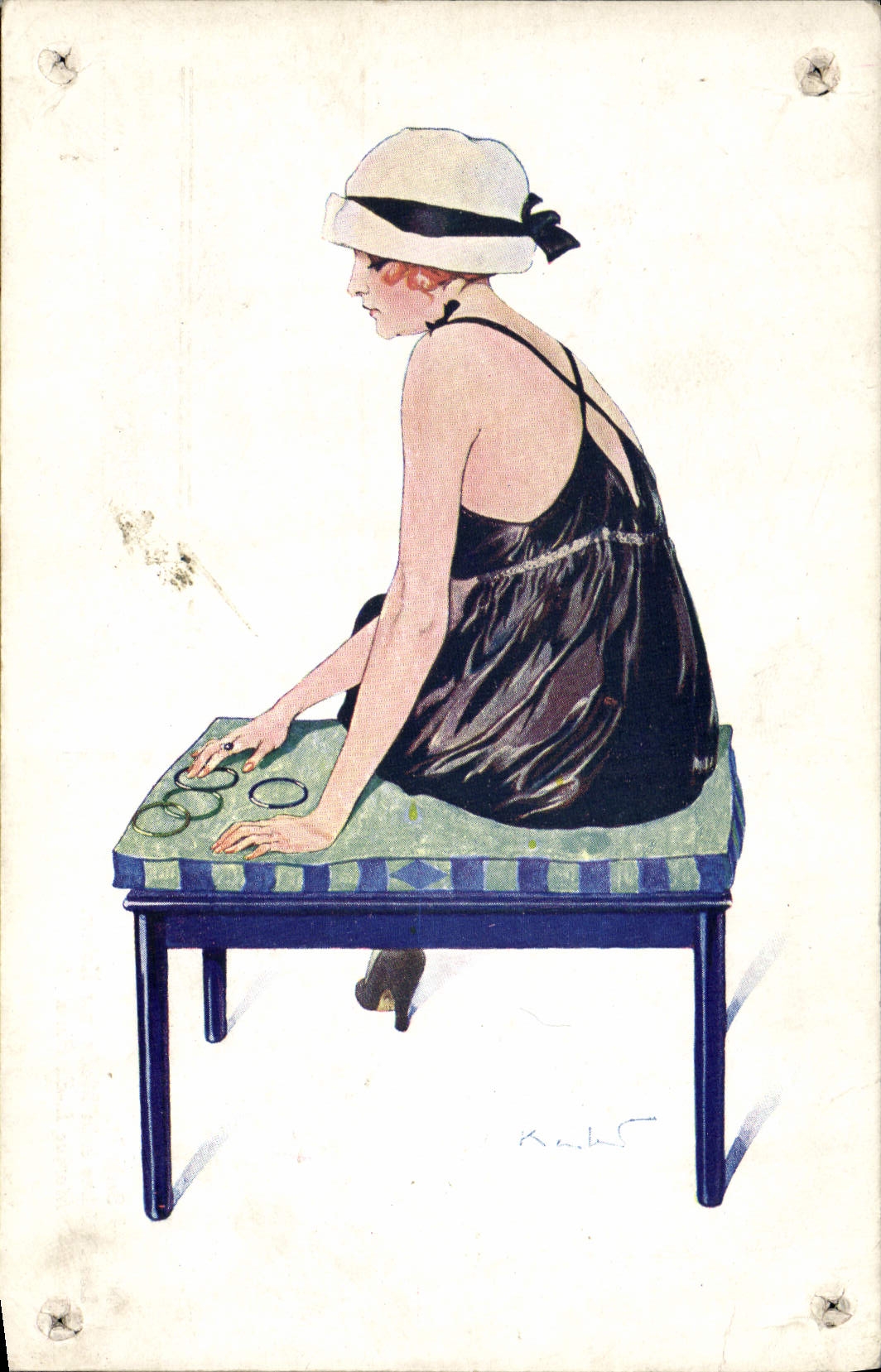 CPA Fantaisie Illustrateur Les fetiches a la mode par Koister 