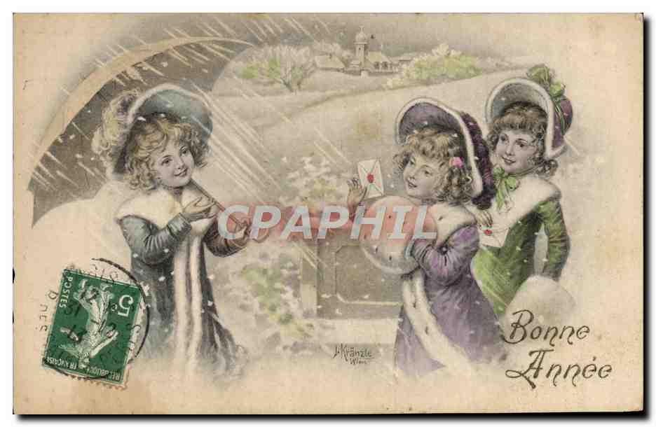 CPA Fantaisie Illustrateur Enfants