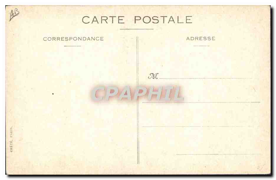 CPA Militaria Emprunt Credit Commercial de France Laboureur — Rückseite