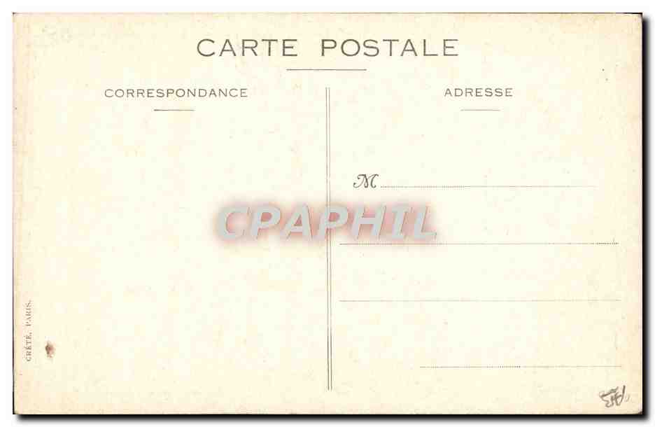 CPA Militaria Emprunt Credit Commercial de France Laboureur — Rückseite