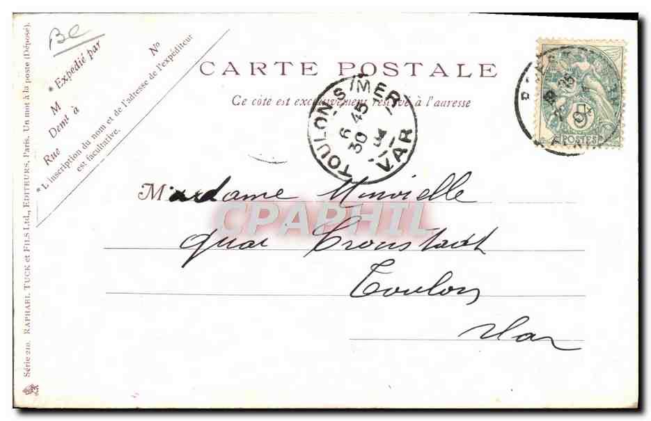 CPA Folklore En Pays Breton la bonne mesure  — Verso