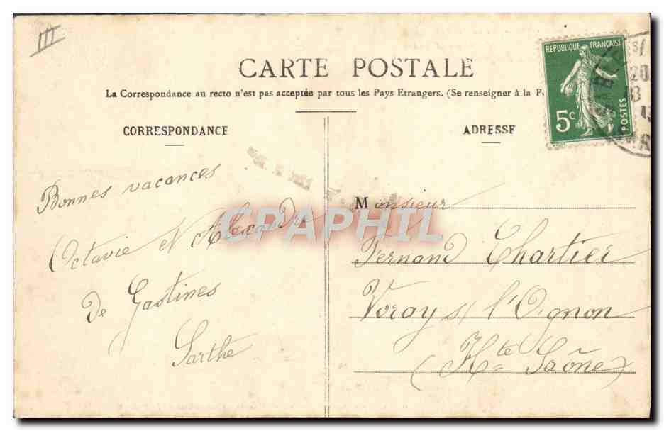 CPA Folklore L'apprentissage des futurs marins Peche Pecheur  — Rückseite