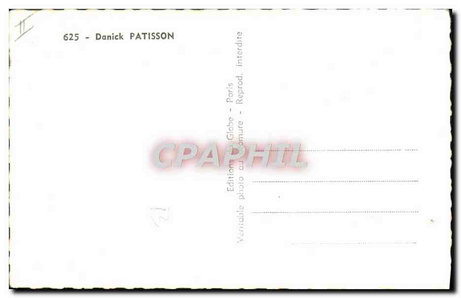 CPM Cinema Danick Patisson  — Rückseite