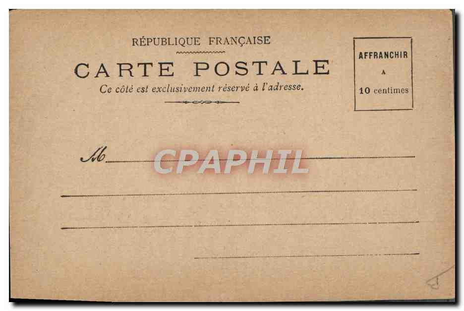 Portrait d'homme barbu — éditeur J. Roda, n° de série non visible — Verso