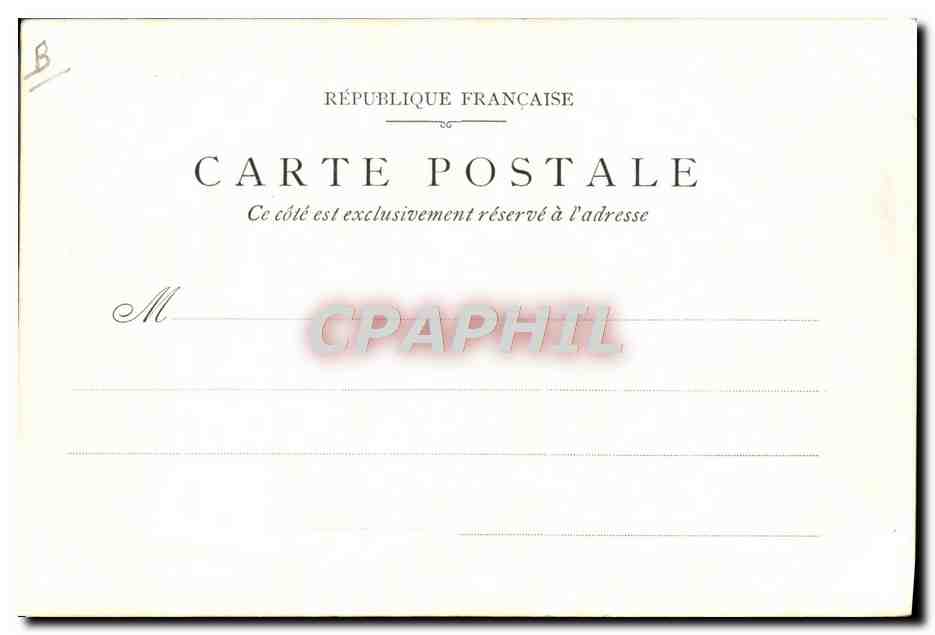 CPA Les delegues a la Conference de la Paix La Haye 1899 — Rückseite