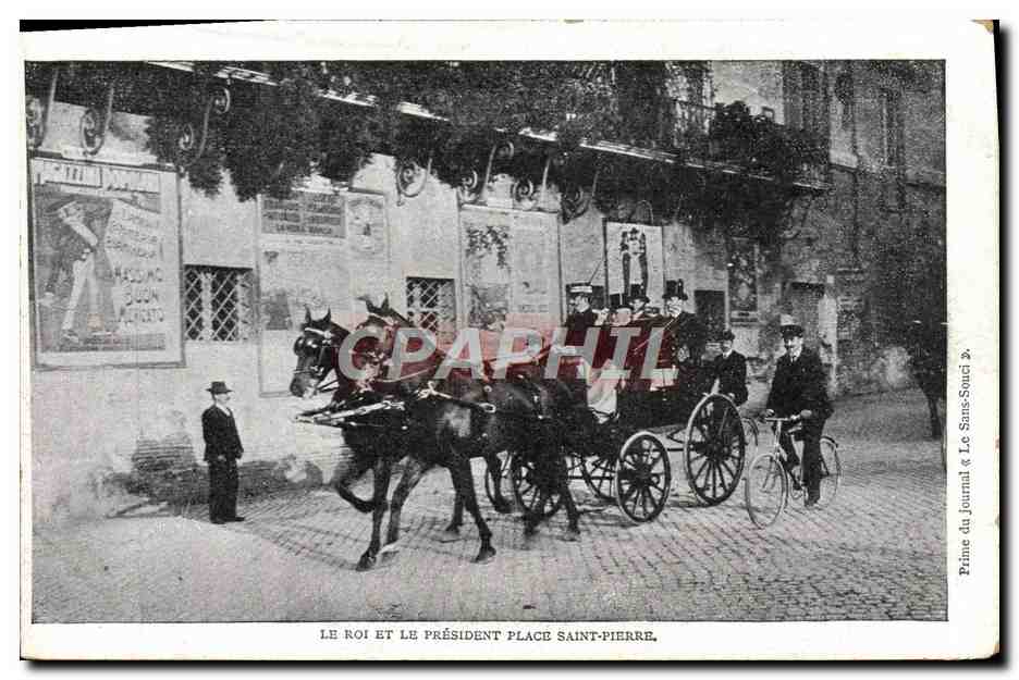 Le Roi et le Président Place Saint-Pierre — Imprime par Le Sans-Souci, n°3
