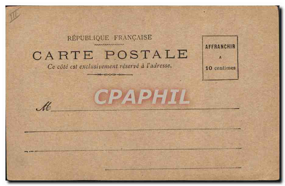 Portrait d'un homme barbu — Photographie Paul Boyer — n° III — Verso