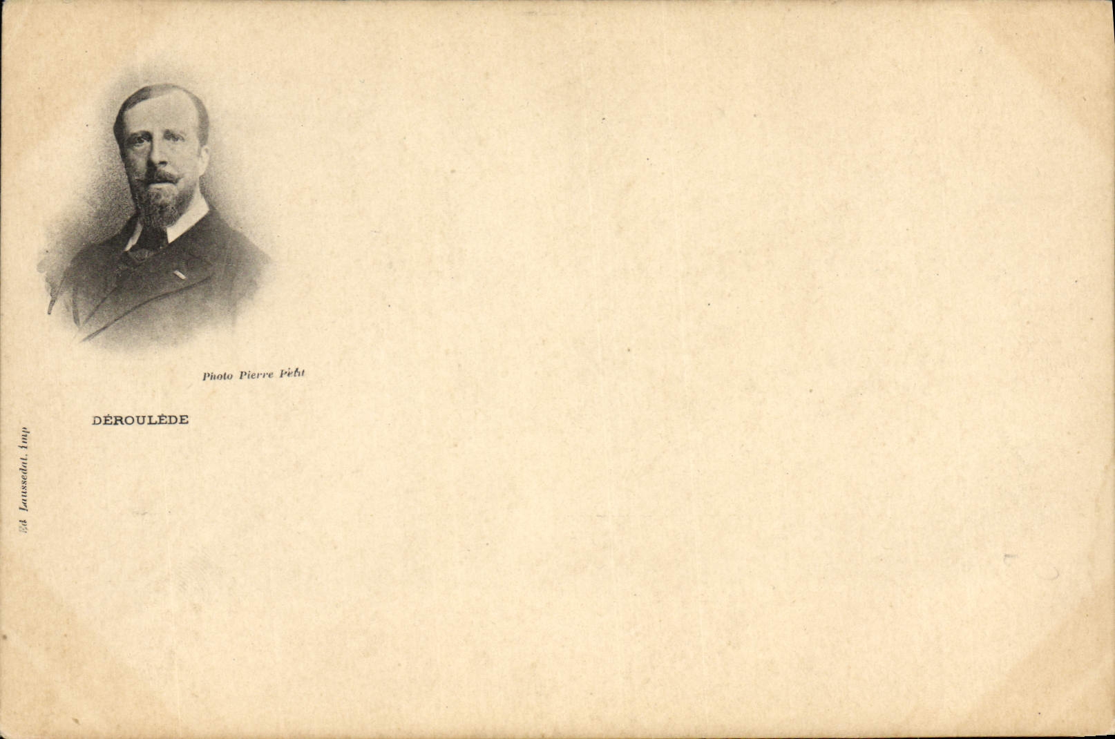 Portrait de Déroulède — Photo Pierre Péht