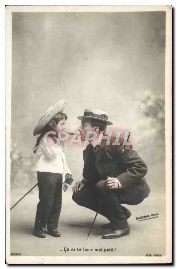 CPA Fantaisie Tabac Enfant 