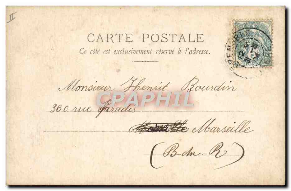 CPA Fantaisie Tabac Enfant  — Rückseite