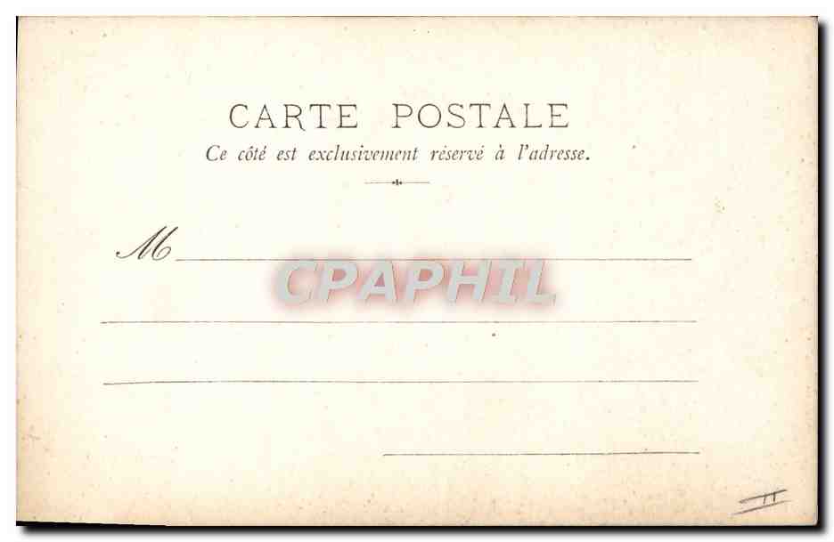 CPA Fantaisie Tabac Enfant — Rückseite