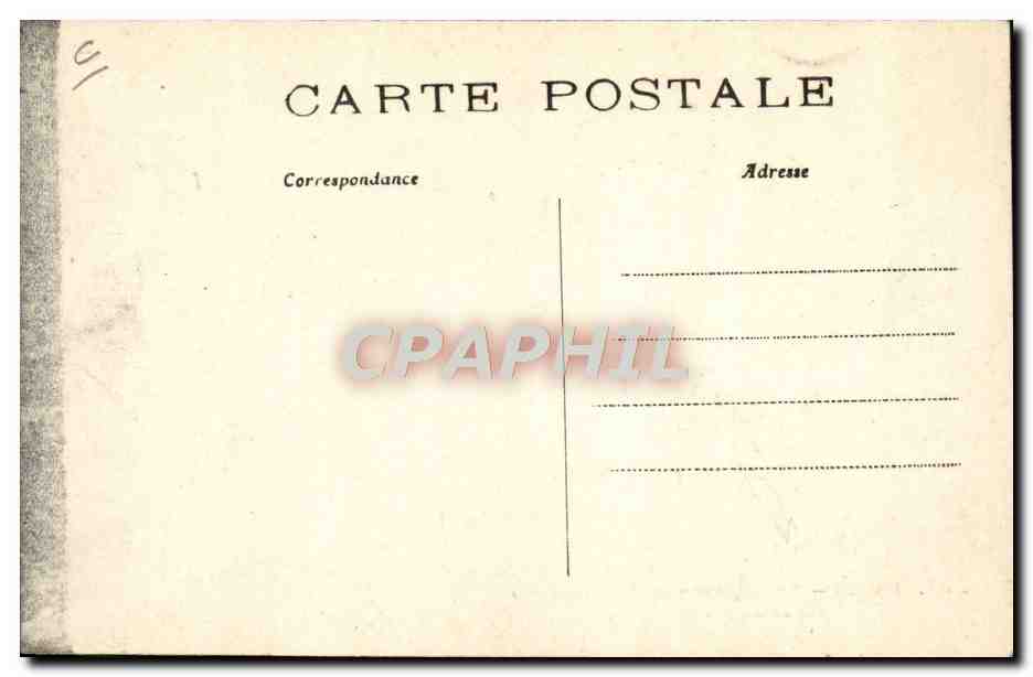 Paris — Inondations de Janvier 1910 — Place de Rome — C.M. n°53 — Verso