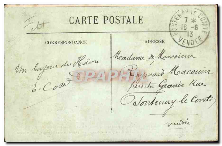 CPA Bateau Paquebot transatlantique France — Reverso