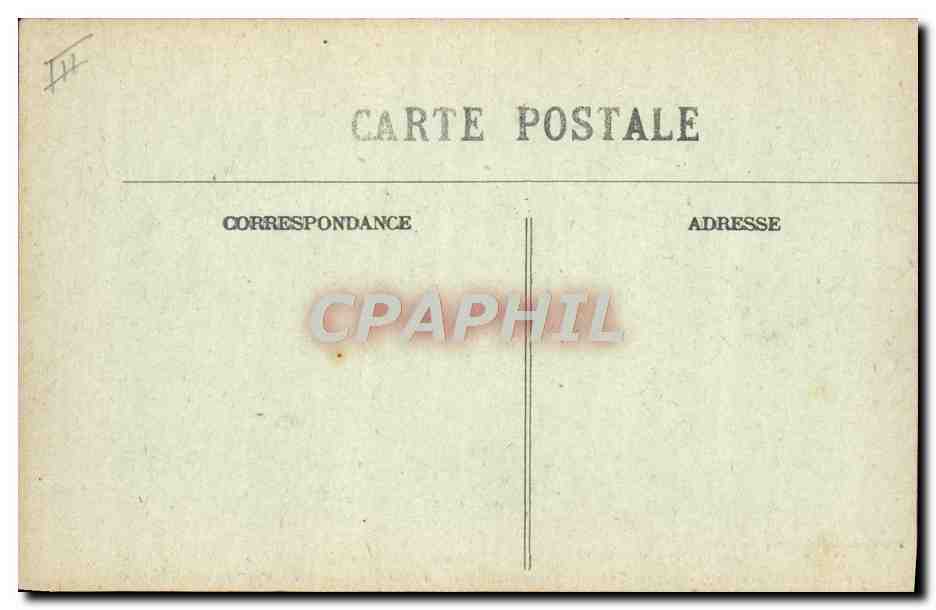 CPA Bateau Paquebot Poste Espagne Compagnie Generale Transatlantique  — Verso