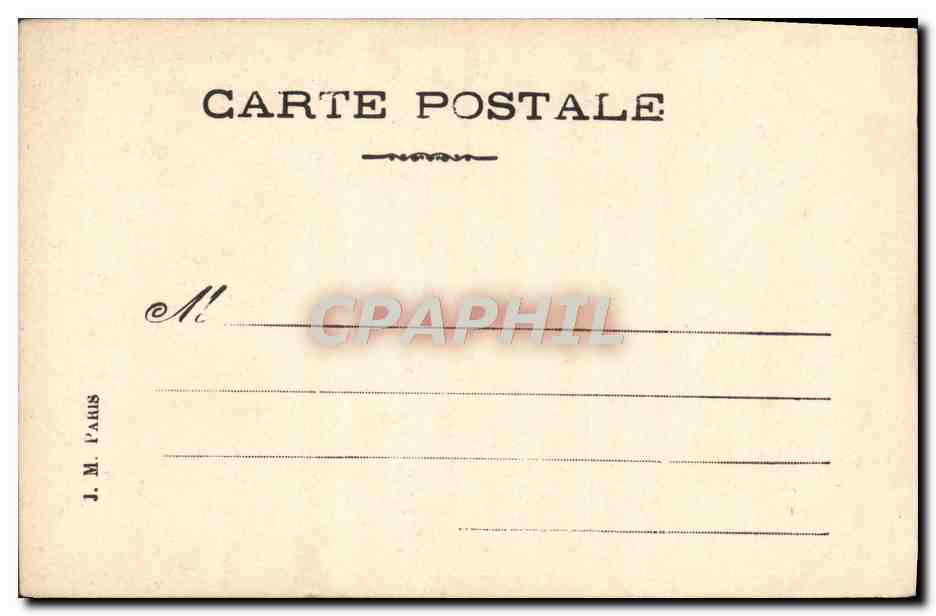 CPA Fantaisie Femme Lise Lavait — Rückseite