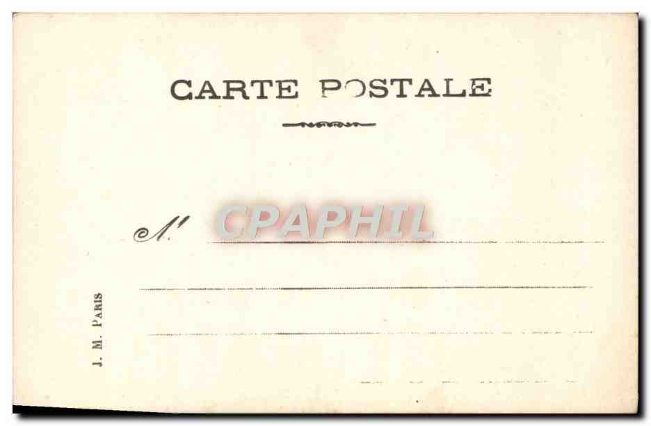 CPA Fantaisie Femme Colin Passe — Rückseite