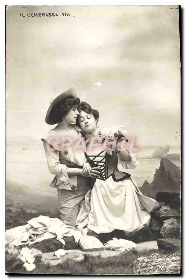 CPA Fantaisie Femme 