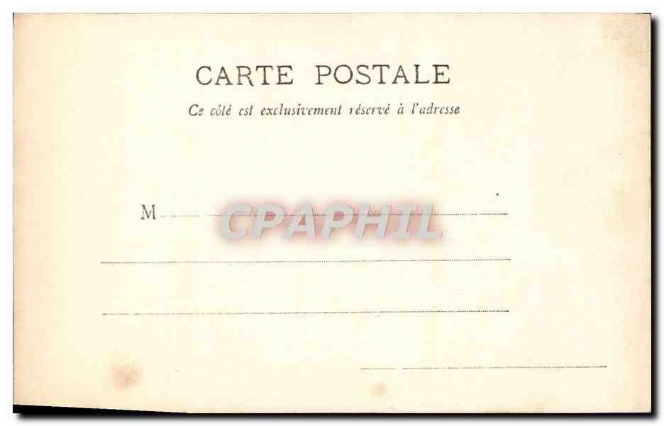 CPA Fantaisie Enfants — Rückseite