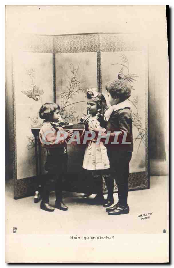 CPA Fantaisie Enfants