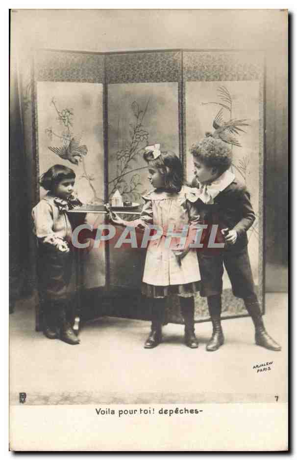 CPA Fantaisie Enfants