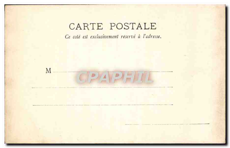 CPA Fantaisie Enfants — Rückseite