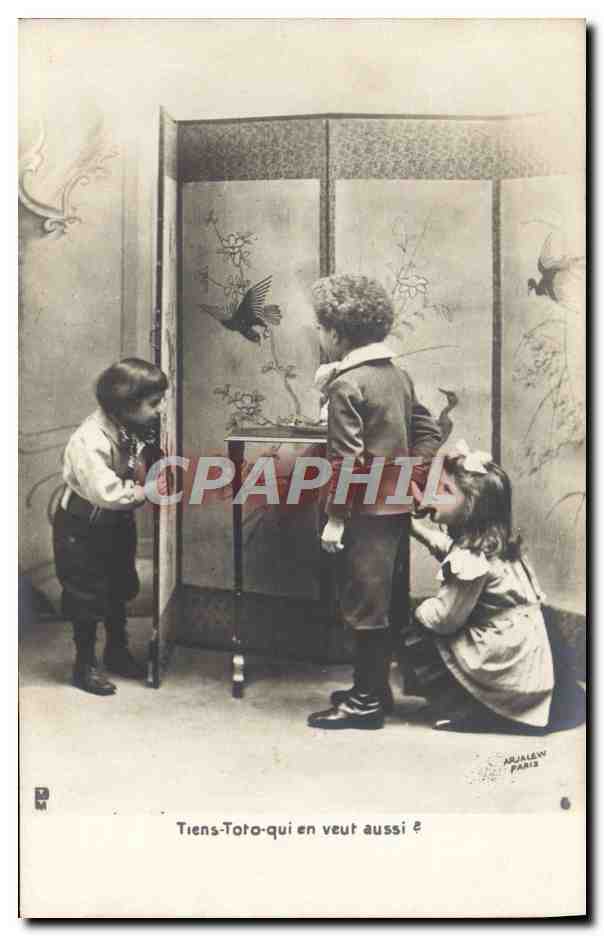 CPA Fantaisie Enfants